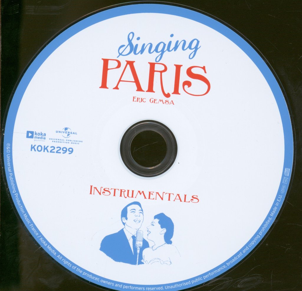Various Artists - Singing Paris - Double Cd