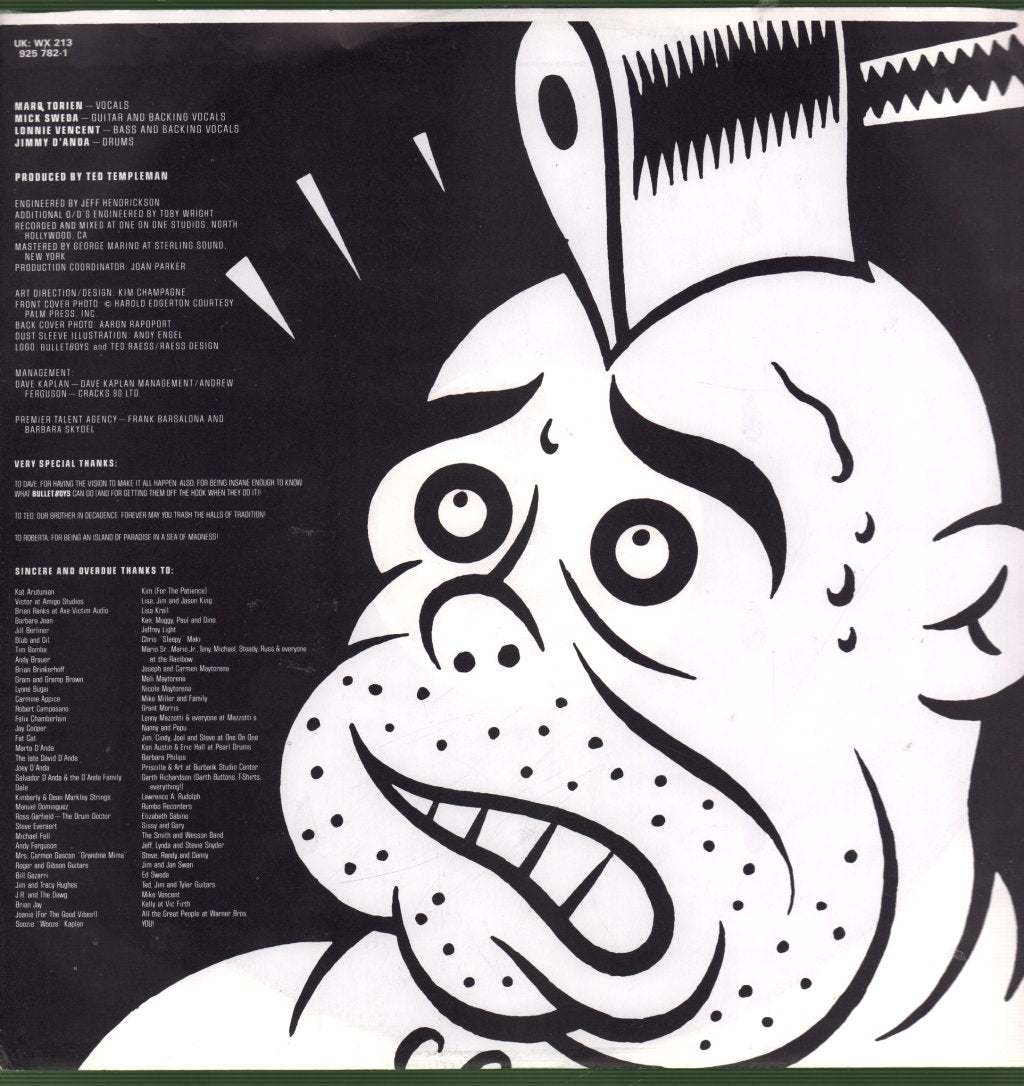 Bullet Boys - Bullet Boys - Lp
