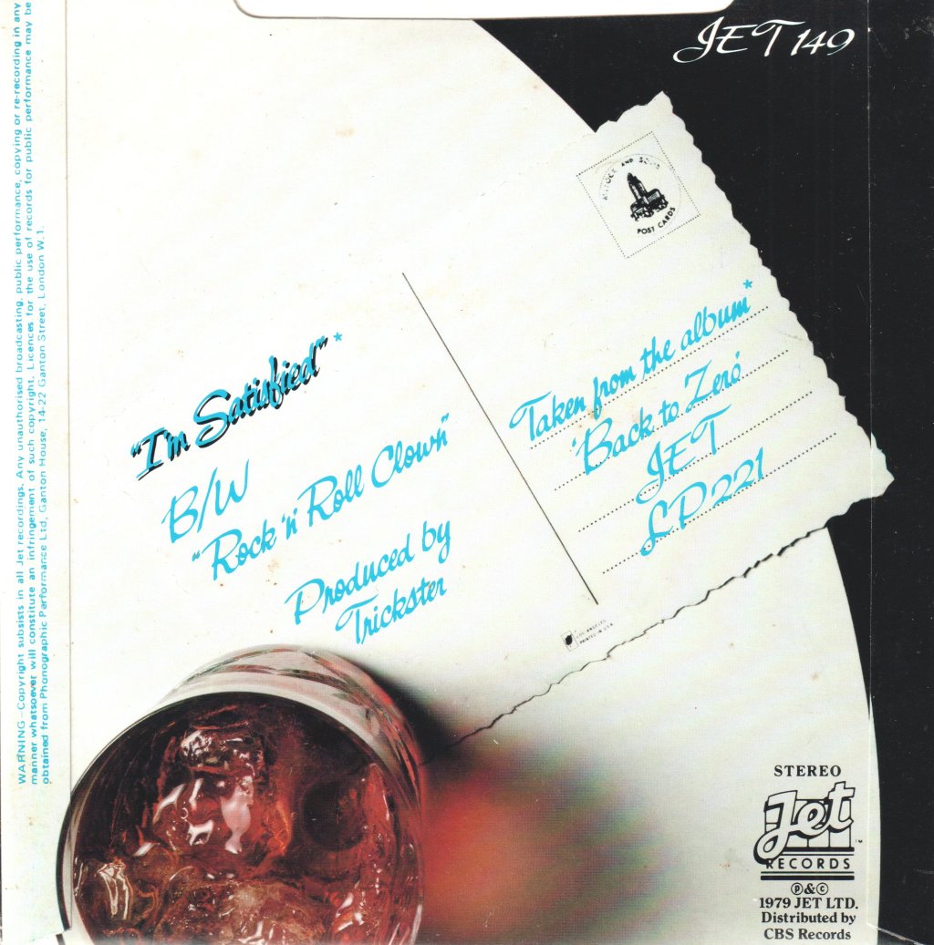 Trickster - I'm Satisfied - 7 Inch