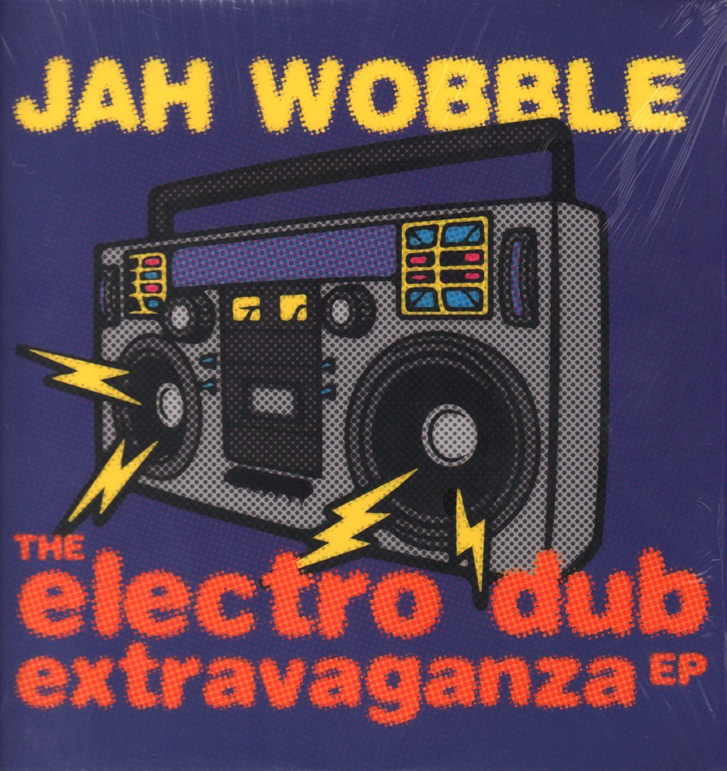 Jah Wobble - Electro Dub Extravaganza EP - 12 Inch