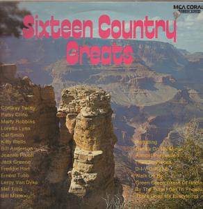 Various Artists - Sixteen Country Greats - Lp