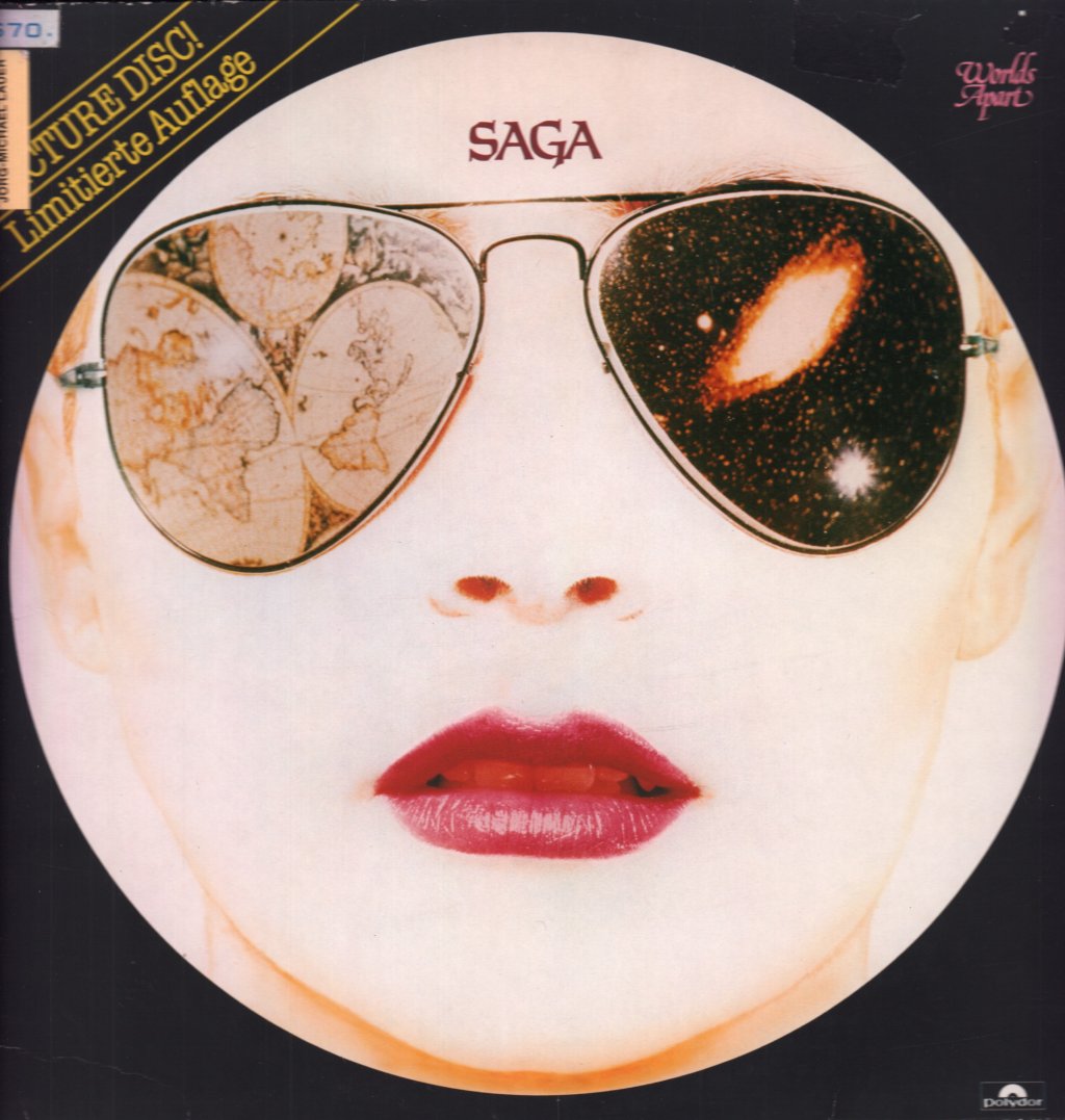 Saga (Rock Group) - Worlds Apart - Lp