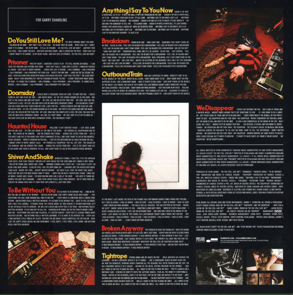 Ryan Adams - Prisoner - Lp