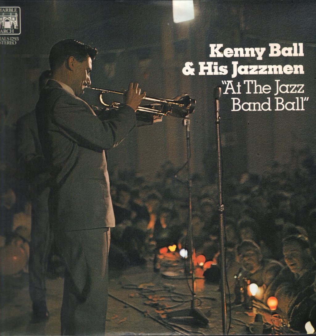 Kenny Ball And His Jazz Men - At The Jazz Band Ball - Lp