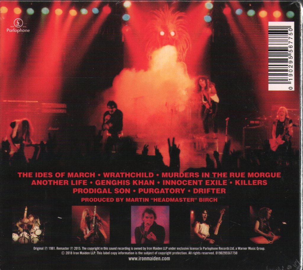 Iron Maiden - Killers - Cd