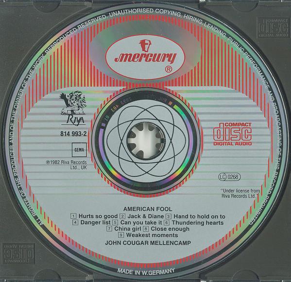 John Cougar Mellencamp - American Fool - Cd