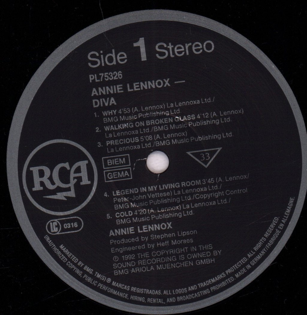 Annie Lennox - Diva - Lp