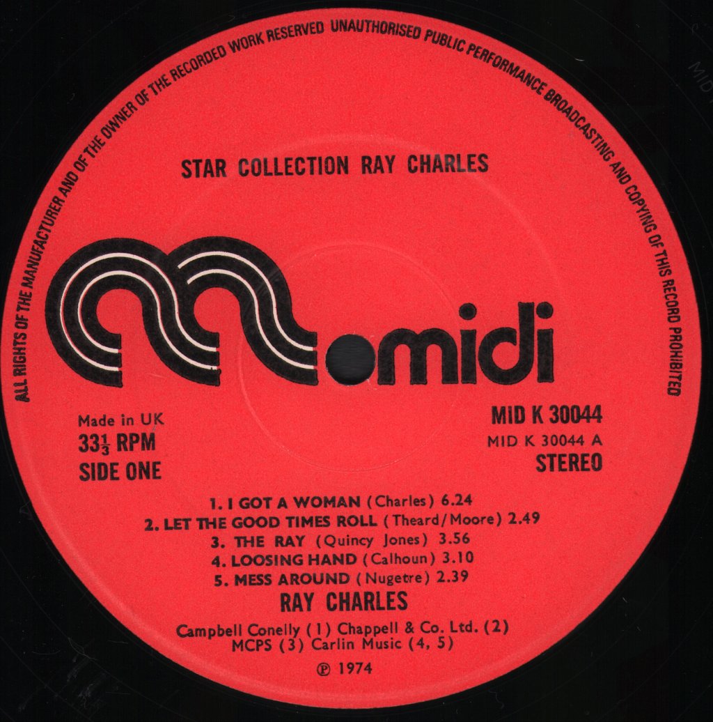 Ray Charles - Star-Collection - Lp