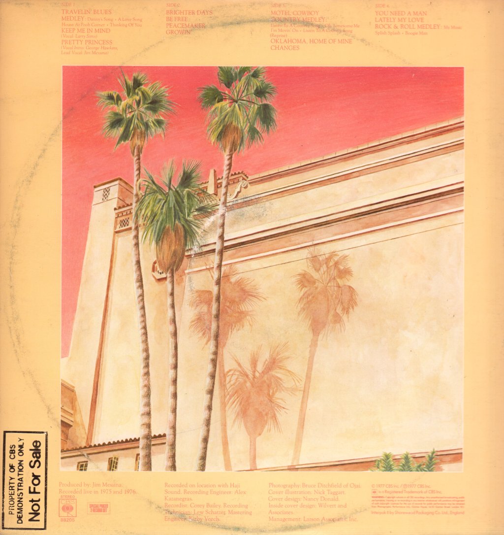 Loggins And Messina - Finale - Double Lp