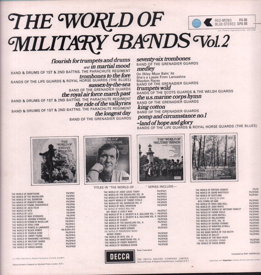 Various Artists - World Of Military Bands Vol. 2 - Lp