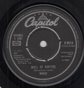 Wings - Mull Of Kintyre - 7 Inch