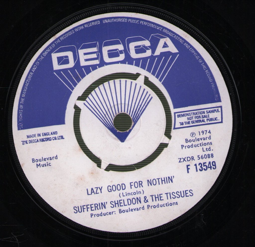 Sufferin' Sheldon - Hay Fever - 7 Inch