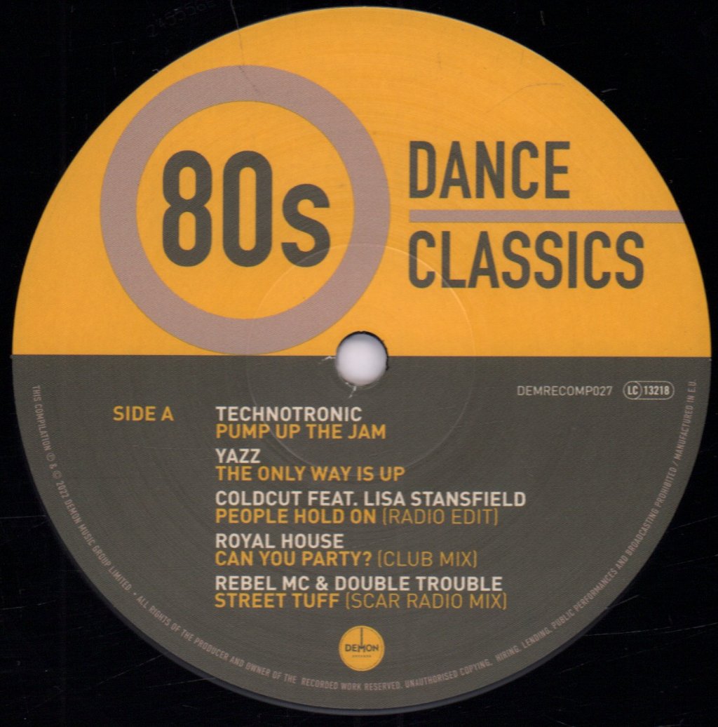 Various Artists - 80s Dance Classics - Double Lp