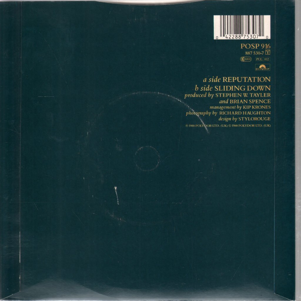 Brian Spence - Reputation - 7 Inch