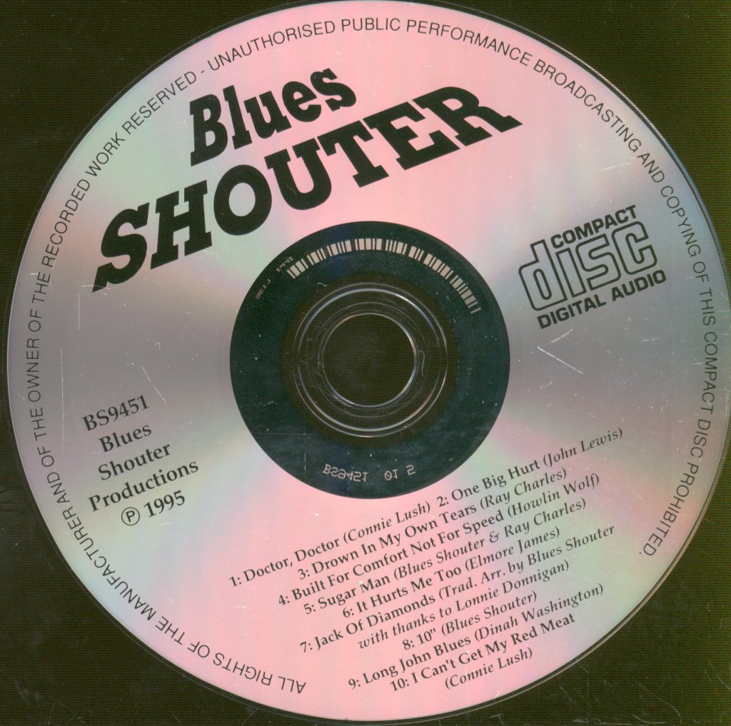 Blues Shouter - Blues Shouter - Cd
