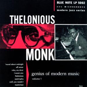 Thelonious Monk - Genius Of Modern Music Volume 1 - Cd