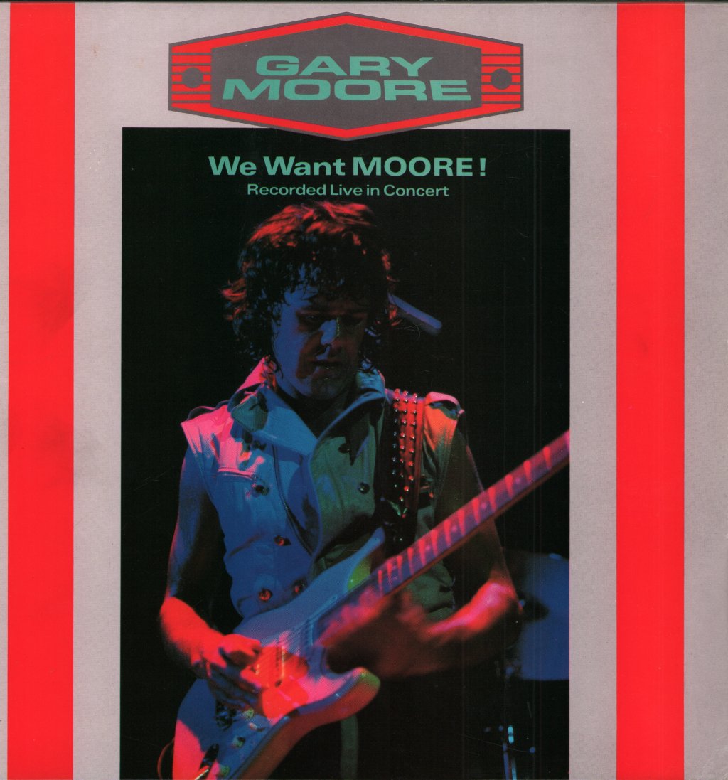 Gary Moore - We Want Moore - Double Lp