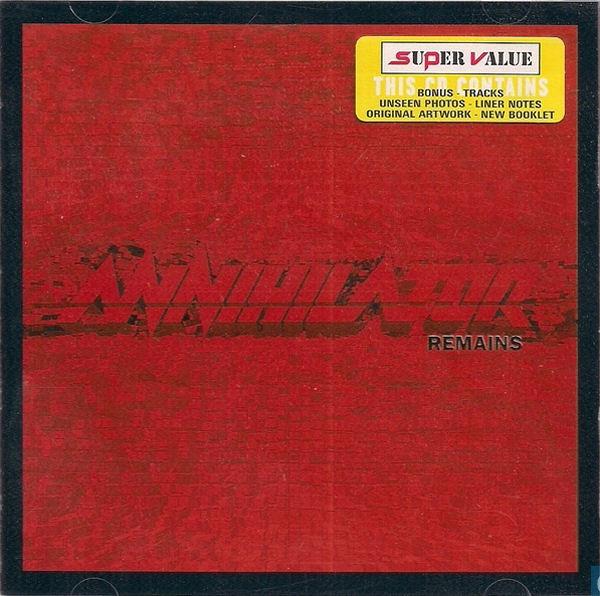 Annihilator - Remains - Cd