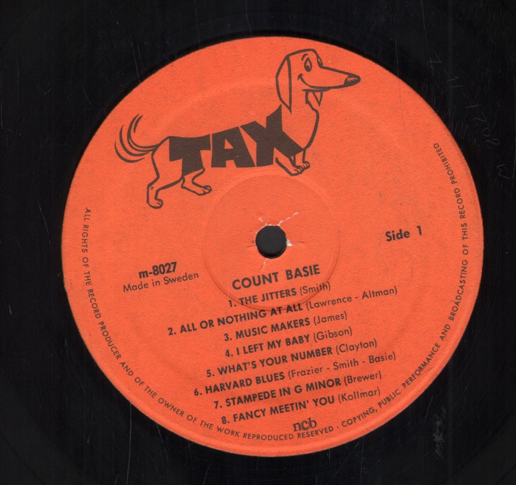 Count Basie - Count Basie 1939/1941 The Jitters - Lp
