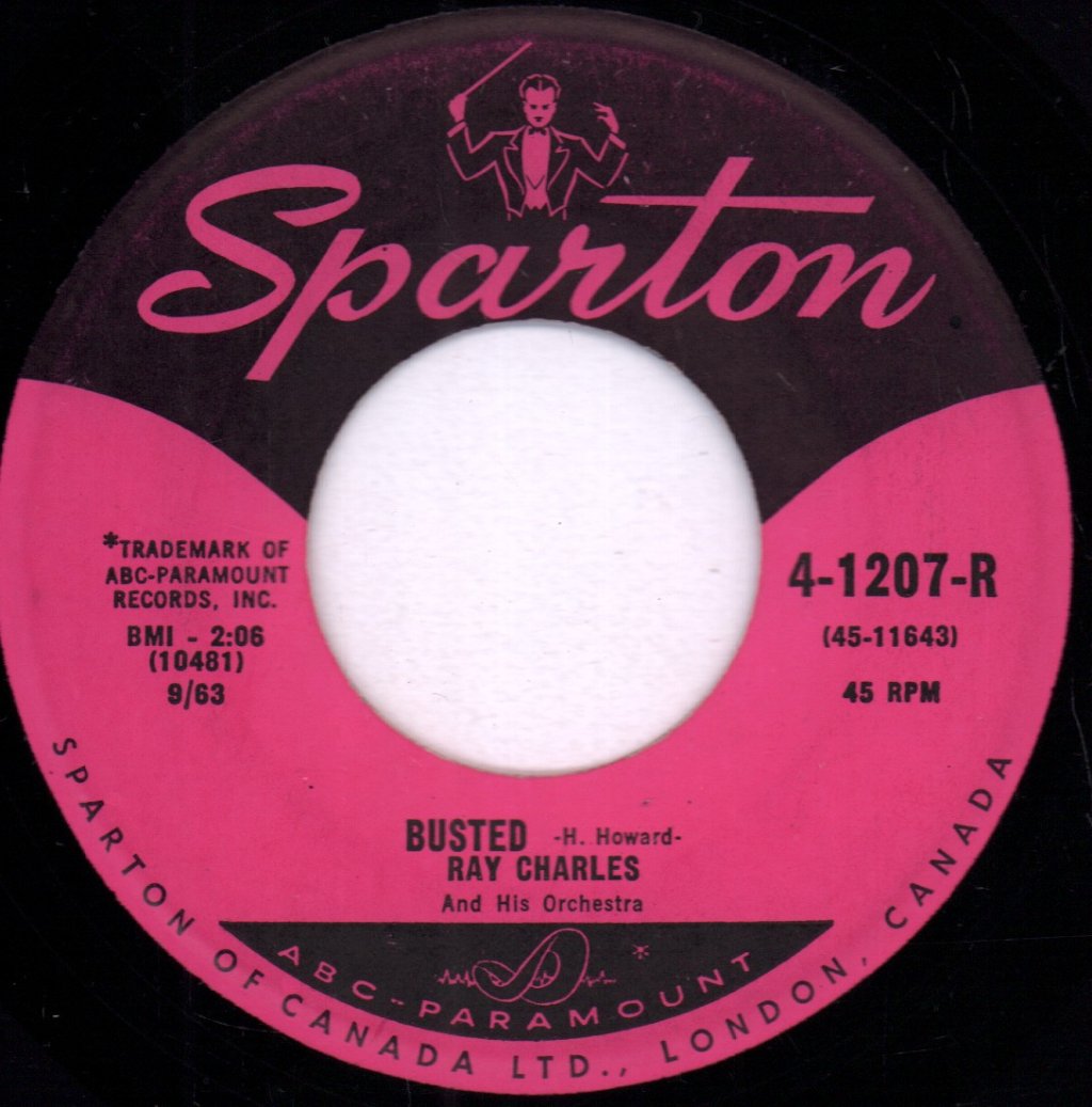 Ray Charles - Busted - 7 Inch