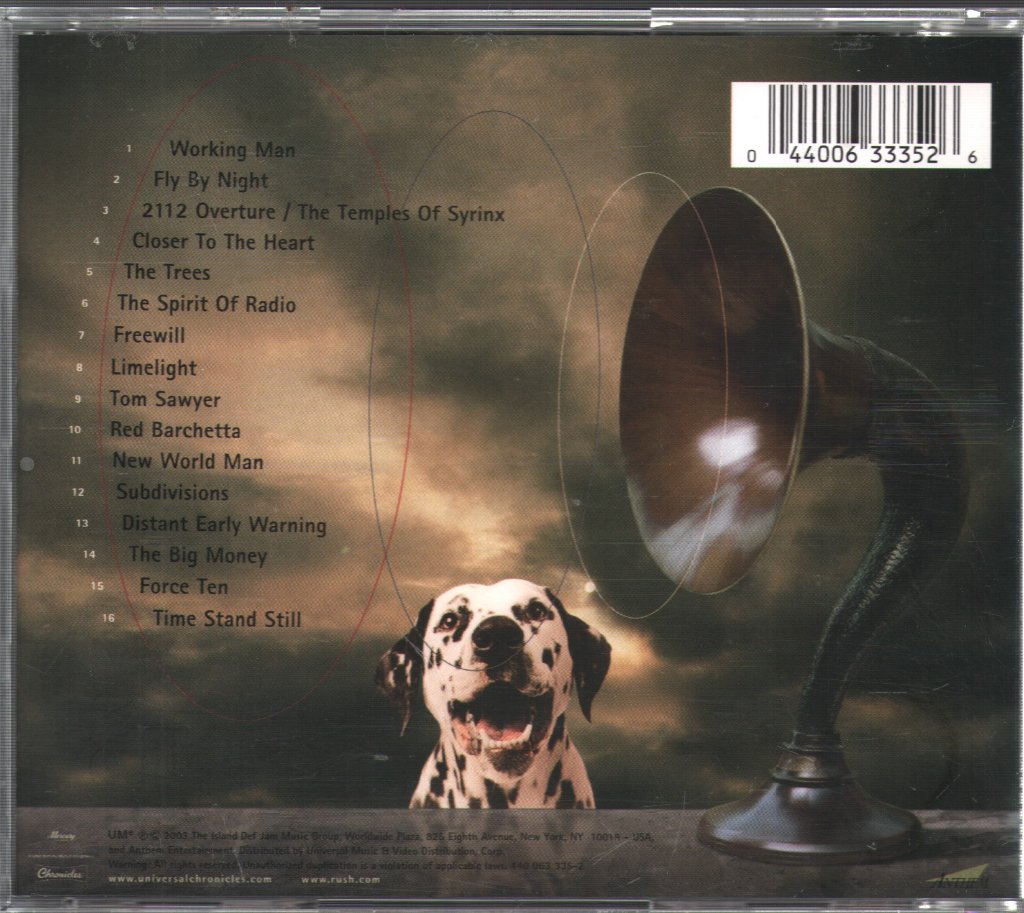 Rush - Spirit Of Radio - Cd