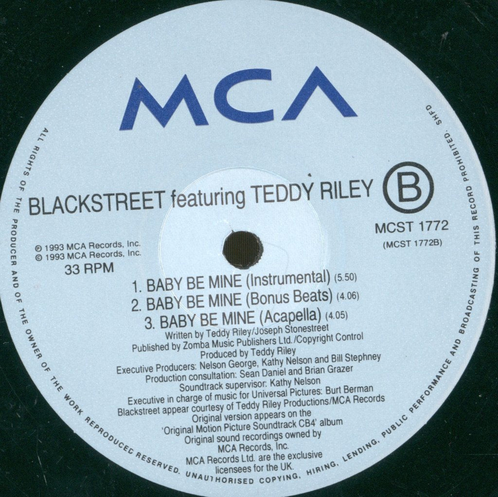 Blackstreet - Baby Be Mine - 12 Inch