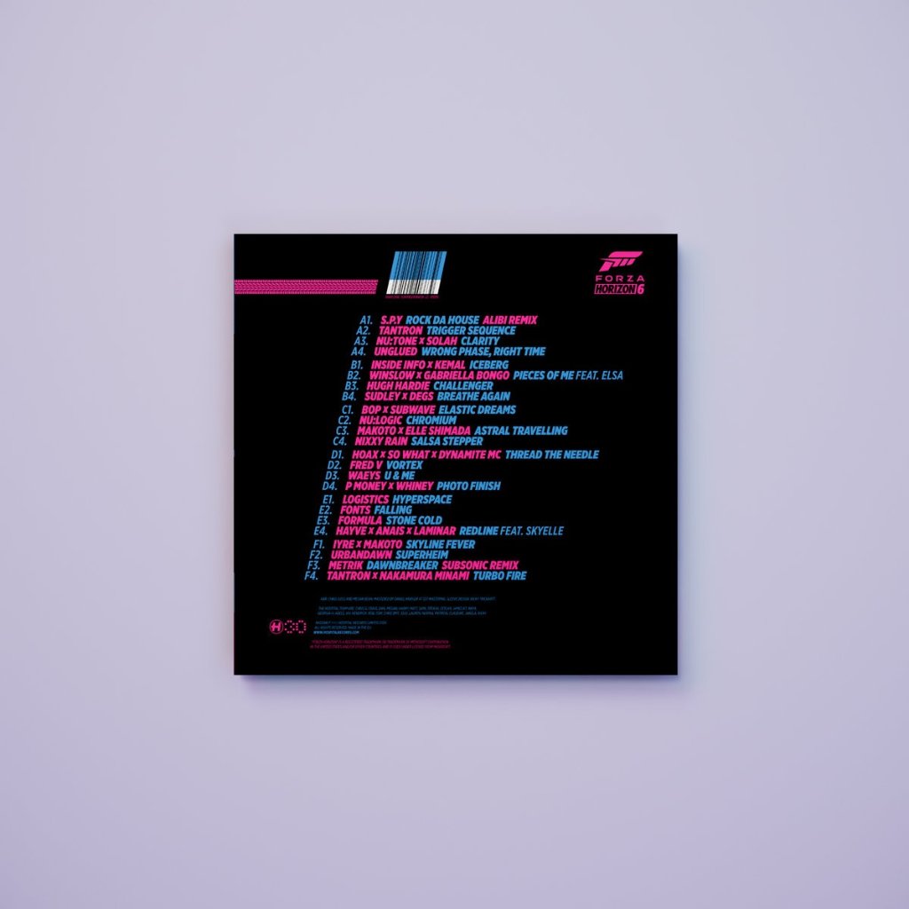Various Artists - Hospital Records: Forza Horizon 6 - Triple Lp