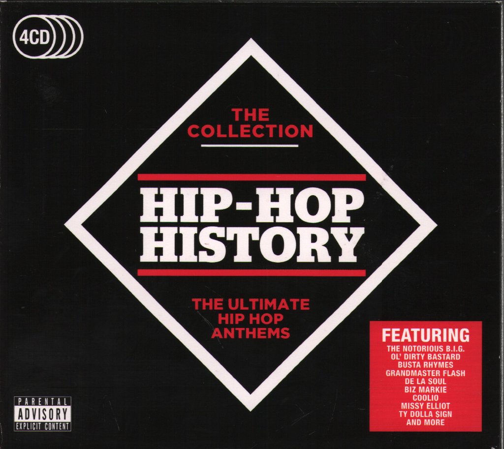 Various Artists - Hip-Hop History - The Ultimate Hip Hop Anthems - Cd Set