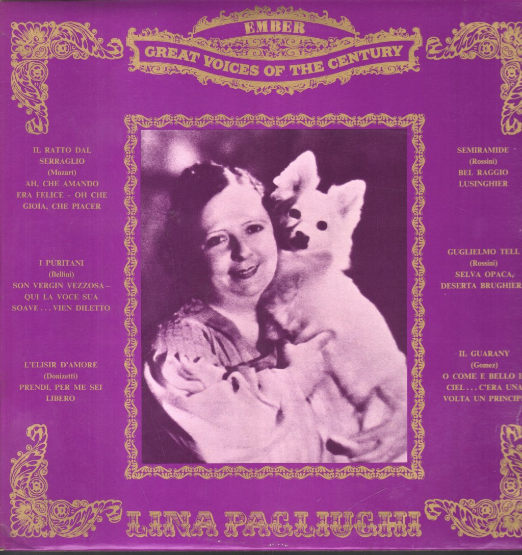 Lina Pagliughi - Lina Pagliuchi - Lp