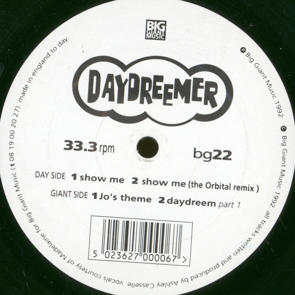 Daydreemer - Show Me - 12 Inch