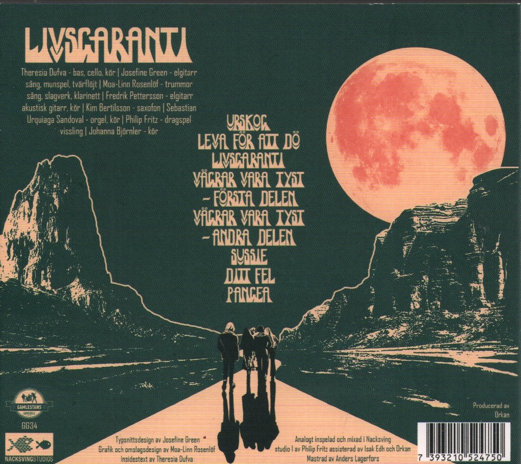 Orkan - Livsgaranti - Cd