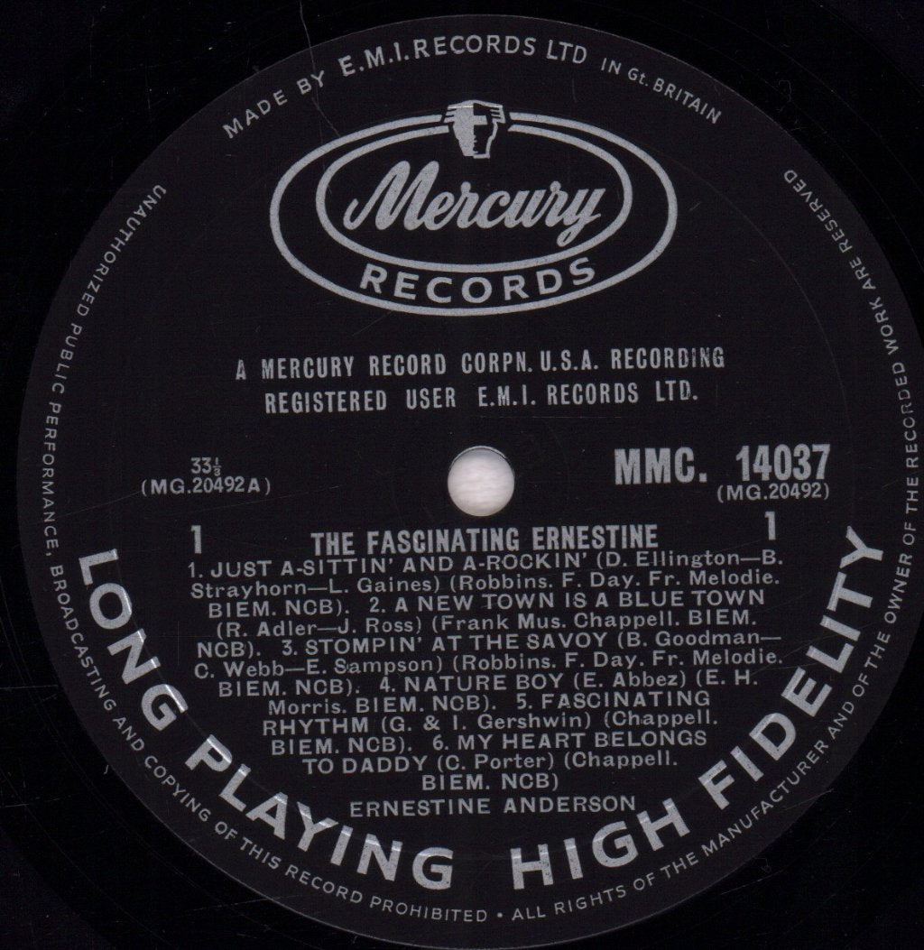 Ernestine Anderson - Fascinating Ernestine - Lp