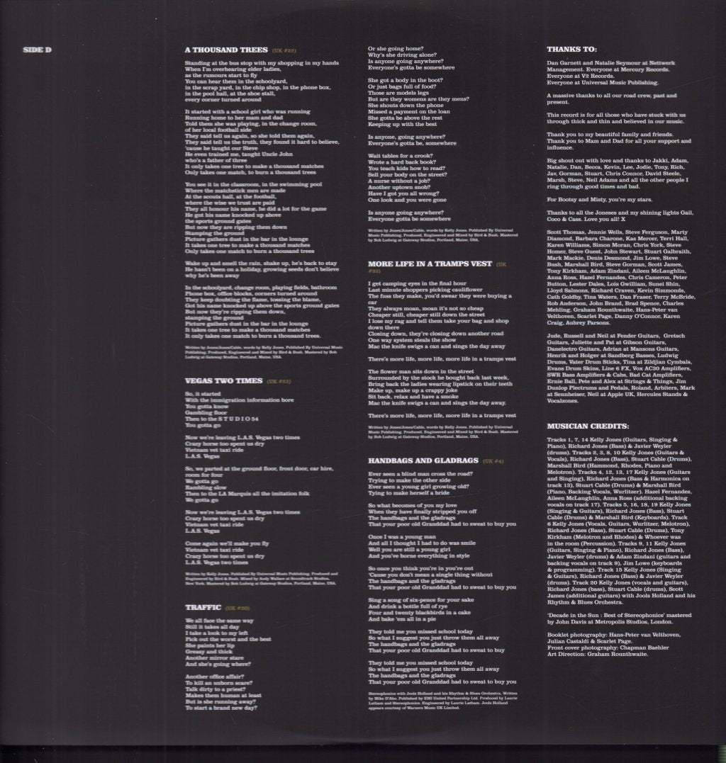 Stereophonics - Best Of Stereophonics Decade In The Sun - Double Lp