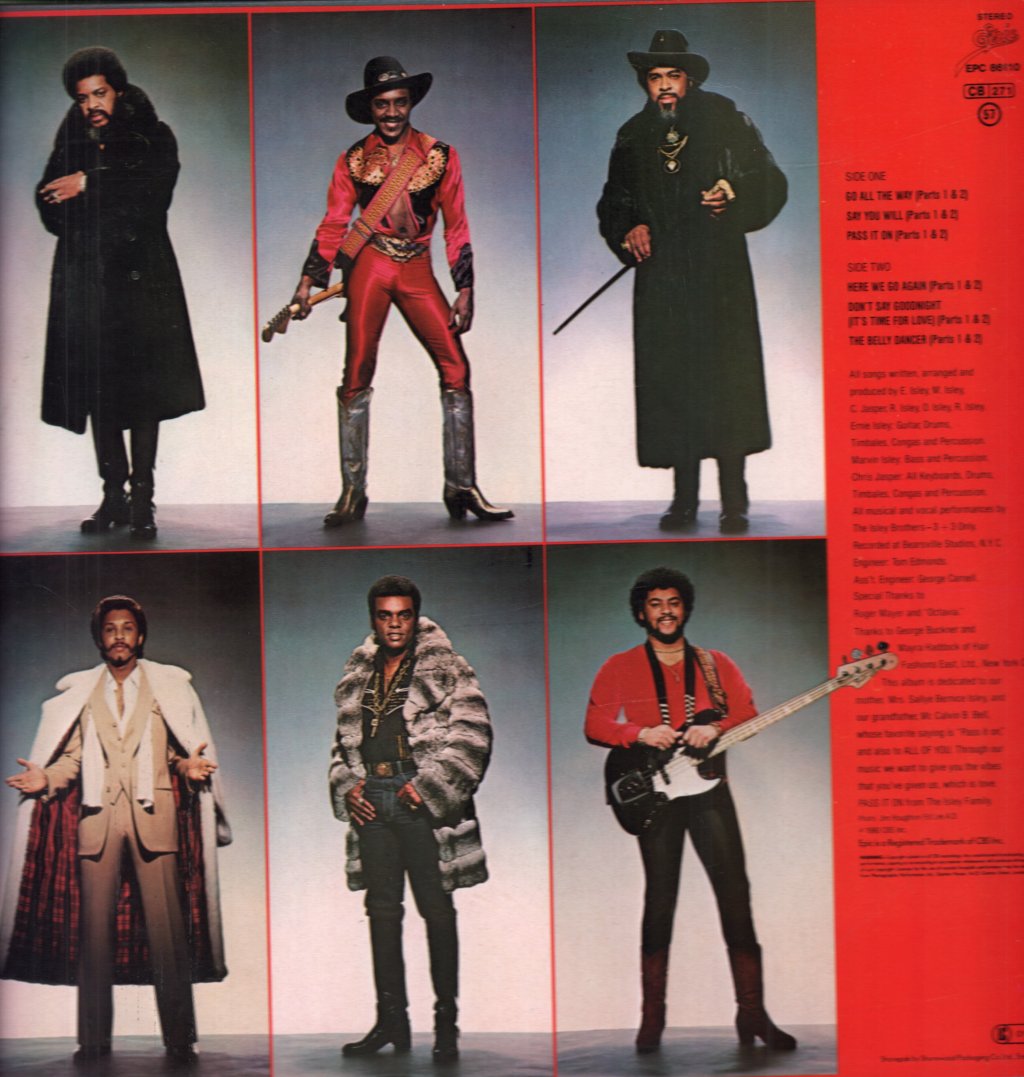 Isley Brothers - Go All The Way - Lp