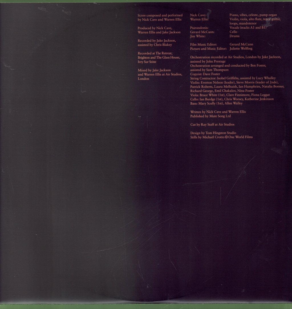 Nick Cave & Warren Ellis - Loin Des Hommes (Original Motion Picture Soundtrack) - Lp