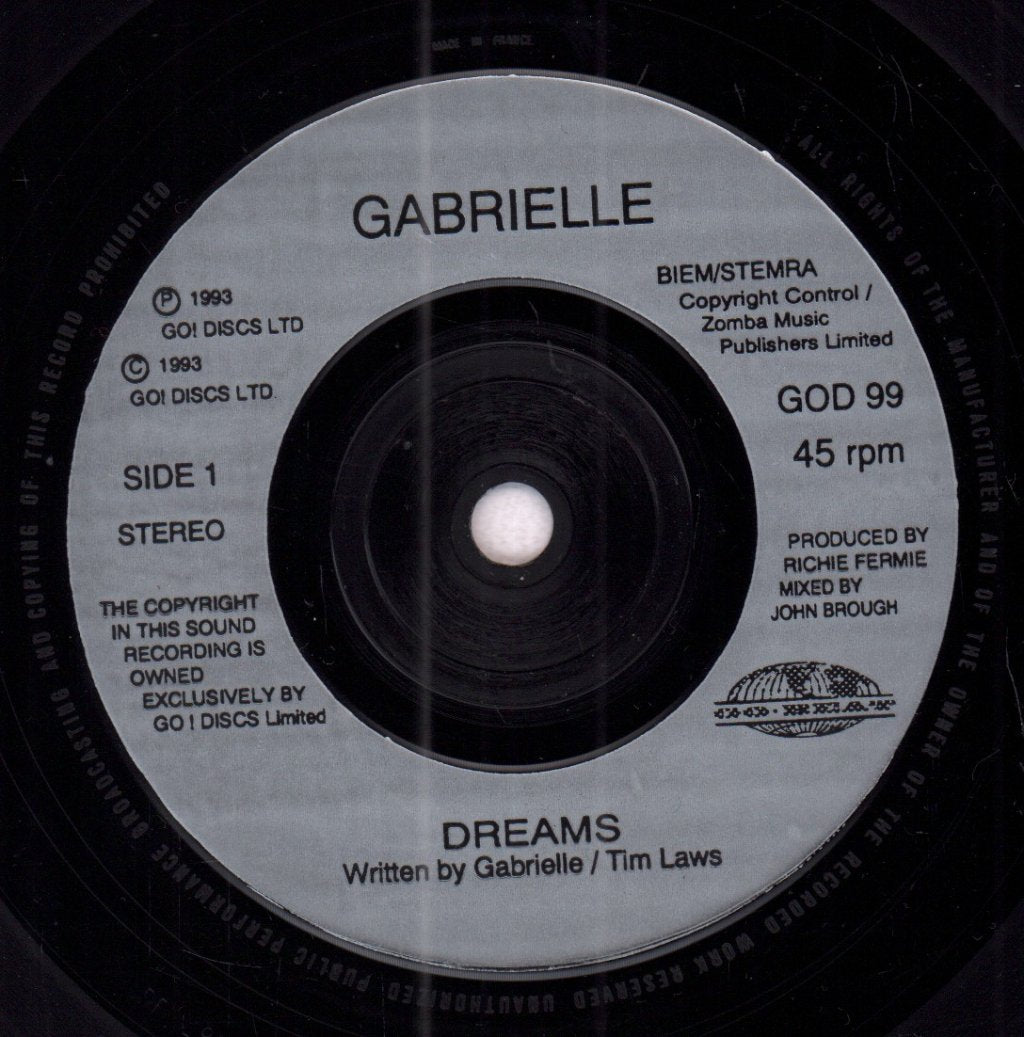 Gabrielle - Dreams - 7 Inch