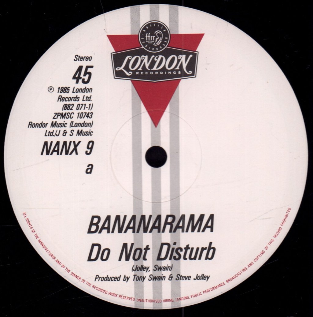 Bananarama - Do Not Disturb - 12 Inch