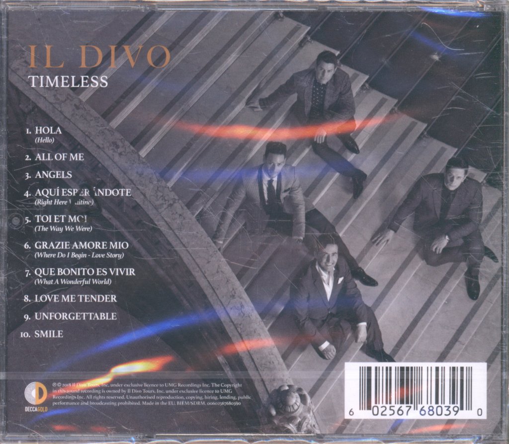 Il Divo - Timeless - Cd