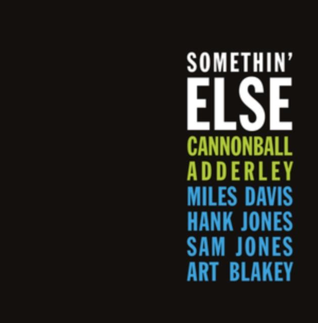 Cannonball Adderley - Somethin' Else - Lp