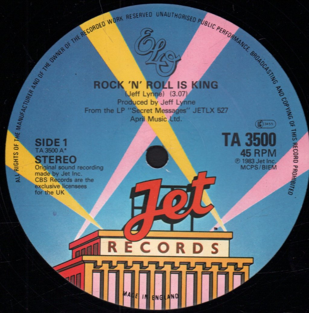 Electric Light Orchestra - Rock N Roll Is King - 12 Inch