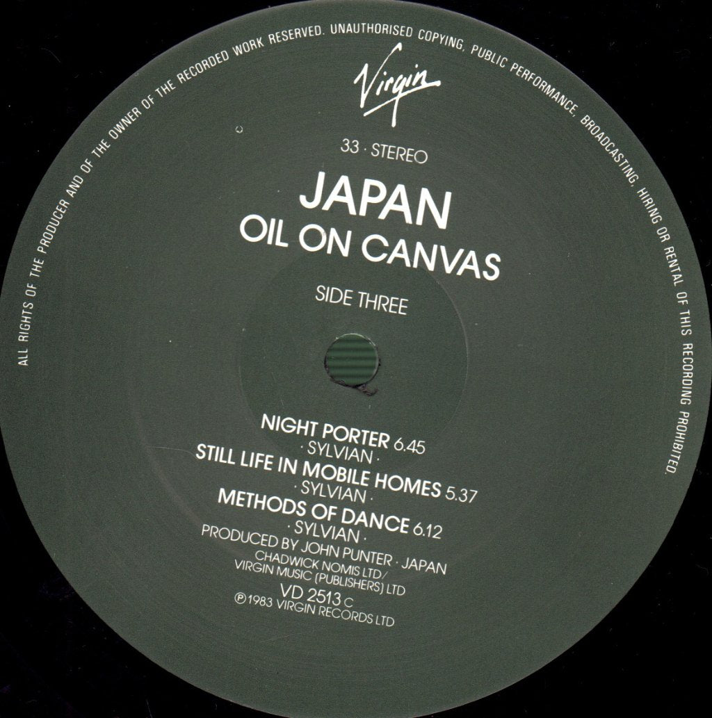 Japan - Oil On Canvas - Double Lp