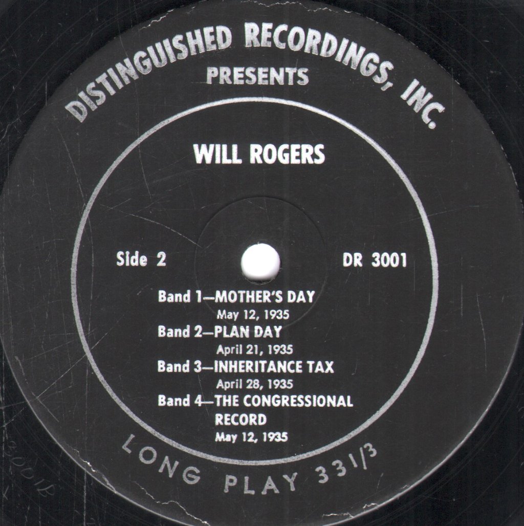 Will Rogers - Will Rogers - Lp