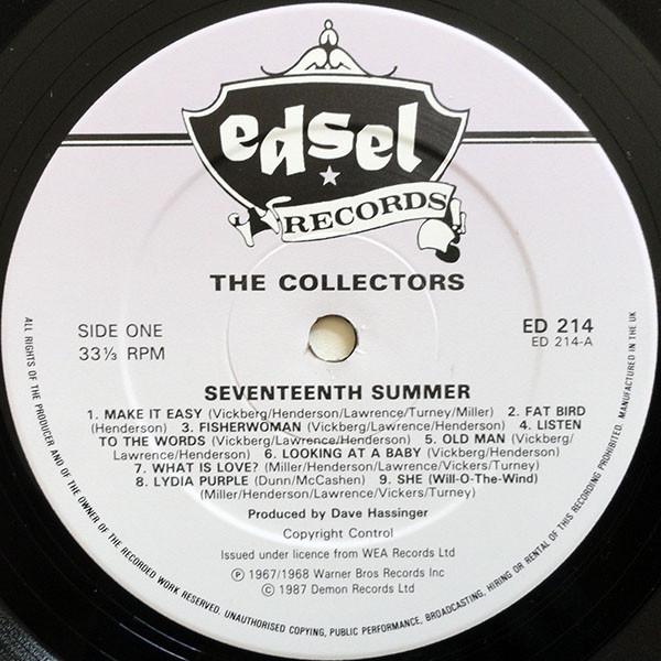 Collectors - Seventeenth Summer - Lp