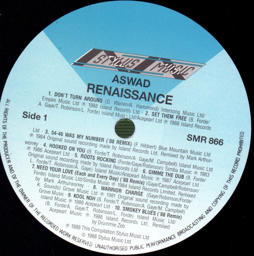 Aswad - Renaissance (20 Crucial Tracks) - Lp