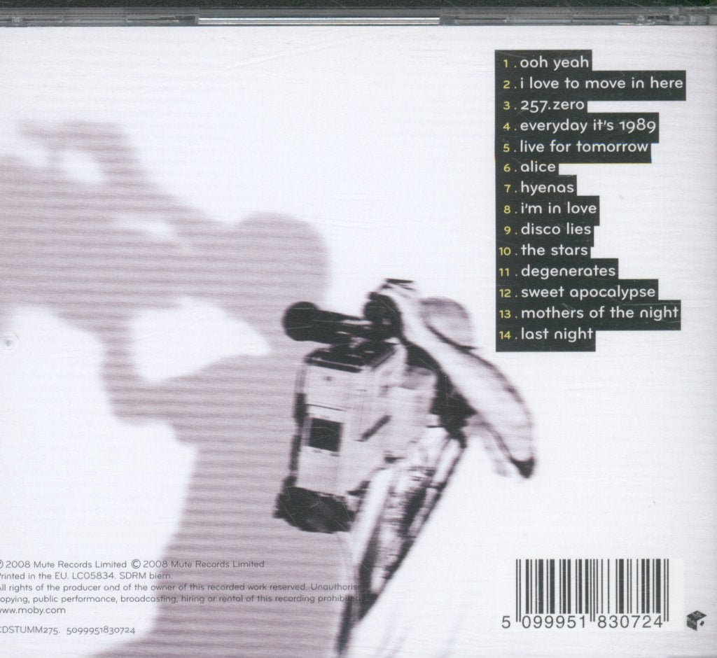 Moby - Last Night - Cd