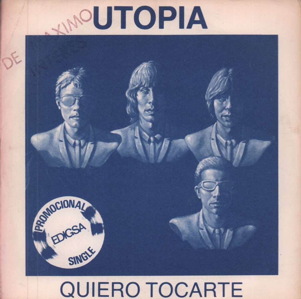 Utopia (Todd Rundgren) - I Just Want To Touch You - 7 Inch