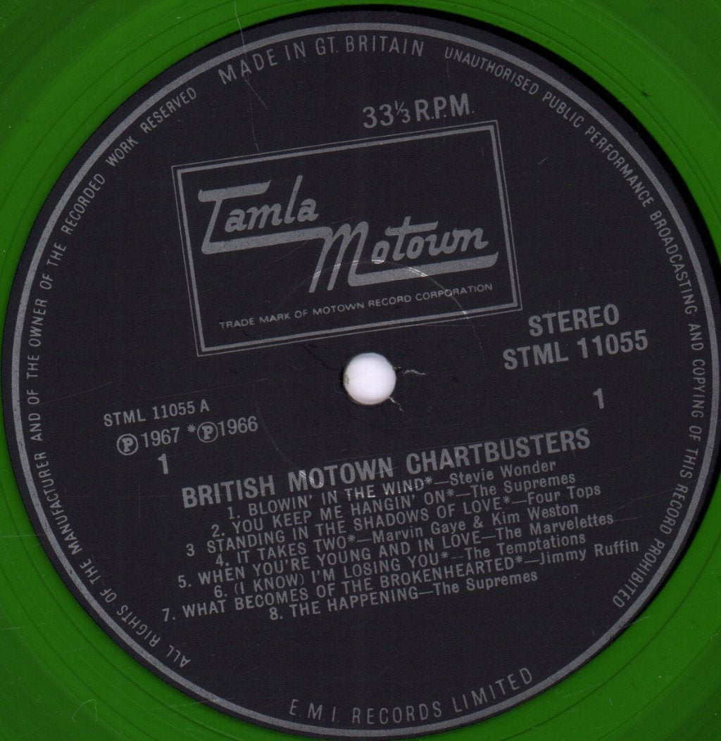 Various Artists - British Motown Chartbusters - Lp