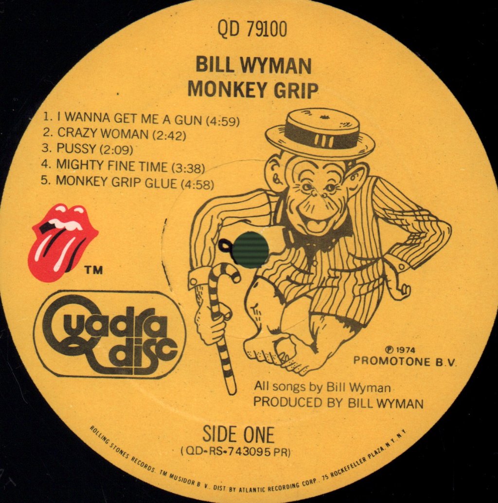 Bill Wyman - Monkey Grip - Lp