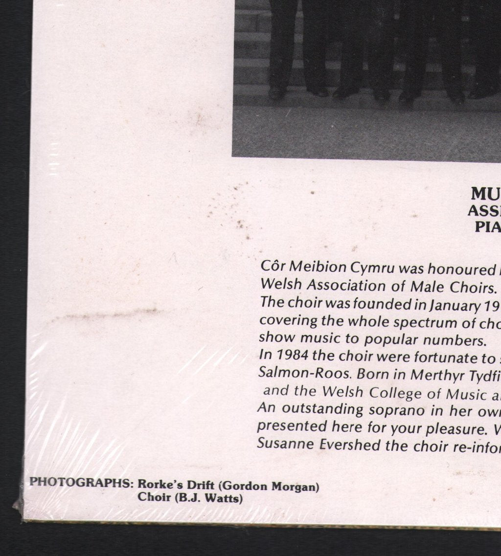 Cor Meibion Cymru - Glory And Love To The Men Of Old - Lp
