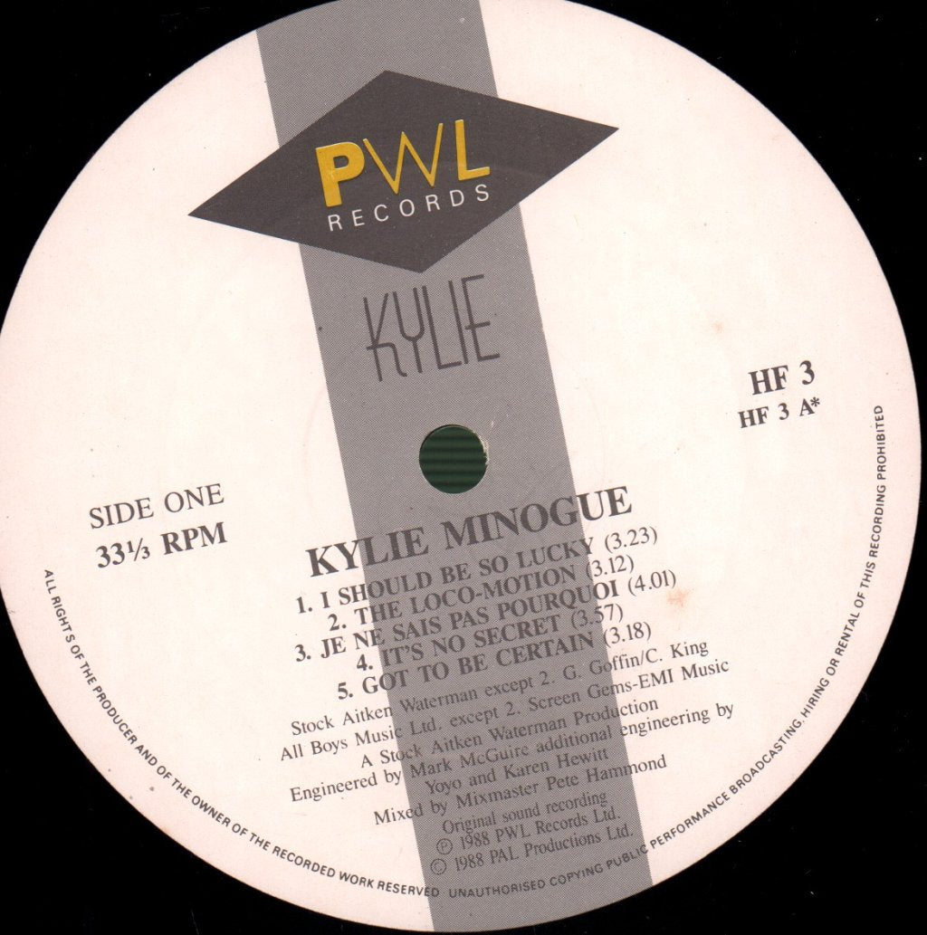 Kylie Minogue - Kylie - Lp